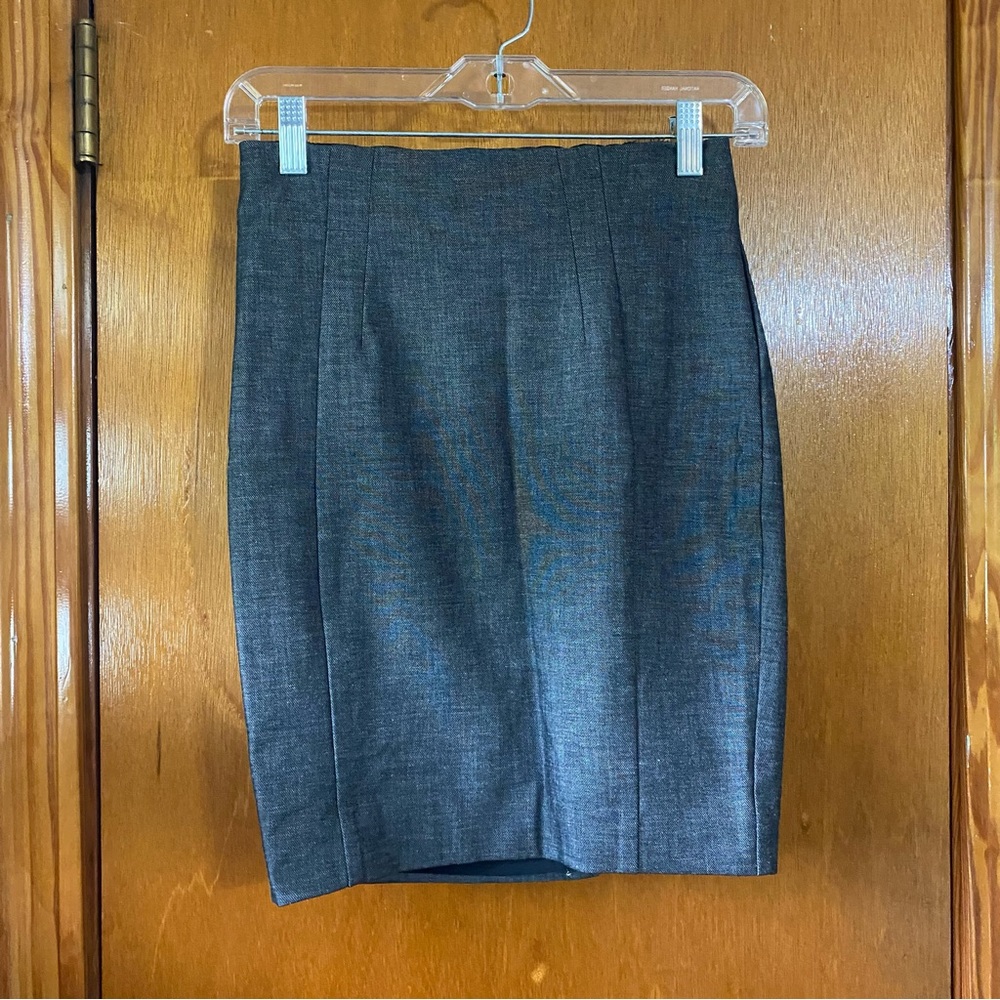 Express Grey Pencil Skirt Size 00